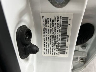 2020 Honda Civic Sedan EX