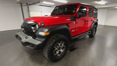 2020 Jeep Wrangler Unlimited Sport S 4X4
