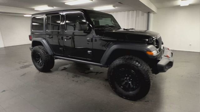 2018 Jeep Wrangler Unlimited Sport S 4x4