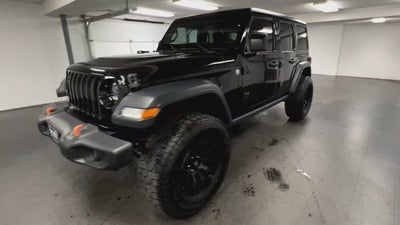 2018 Jeep Wrangler Unlimited Sport S 4x4