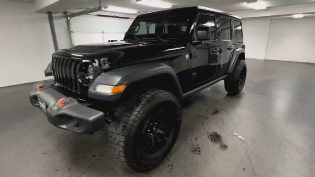 2018 Jeep Wrangler Unlimited Sport S 4x4