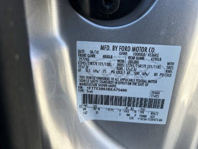 2011 Ford Super Duty F-350 SRW XL