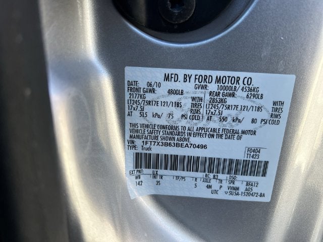 2011 Ford Super Duty F-350 SRW XL