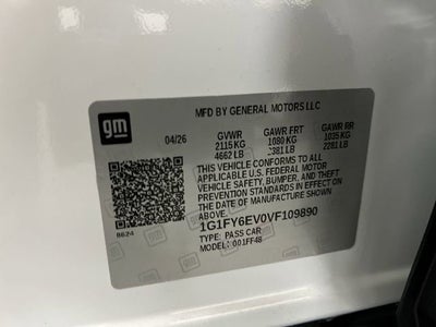 2027 Chevrolet Bolt LT