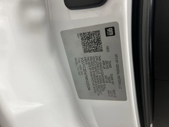 2021 Chevrolet Corvette Stingray 3LT