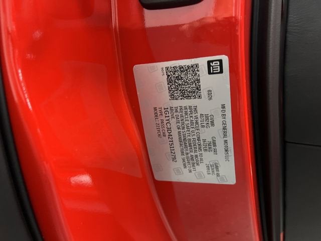 2026 Chevrolet Corvette Stingray 3LT