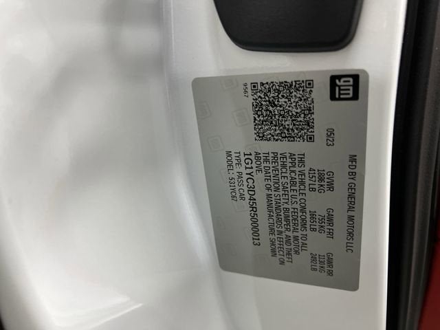 2024 Chevrolet Corvette Stingray 3LT
