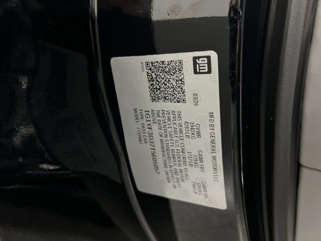 2026 Chevrolet Corvette Z06 3LZ