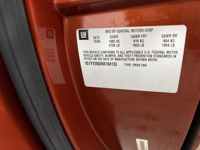 2006 Chevrolet Corvette NA