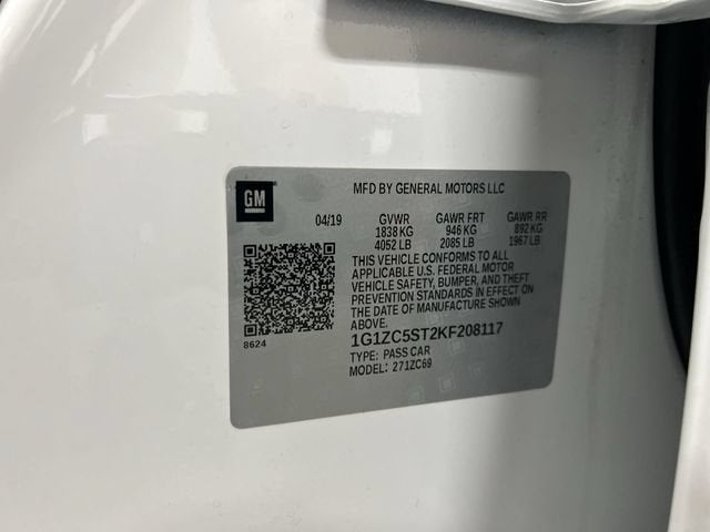 2019 Chevrolet Malibu LS