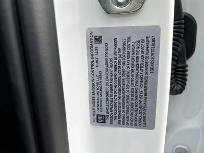 2026 Chevrolet Silverado 3500 HD Chassis Cab Work Truck