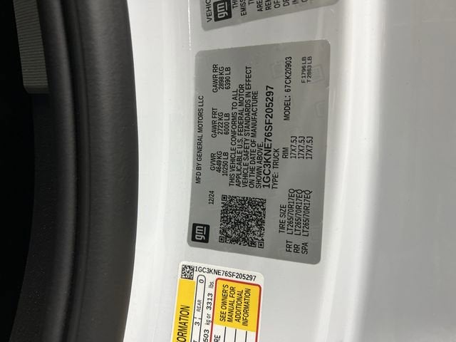 2025 Chevrolet Silverado 2500 HD LT