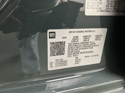 2026 Chevrolet Silverado 2500 HD LTZ