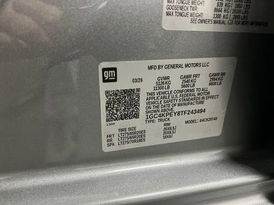 2026 Chevrolet Silverado 2500 HD LTZ