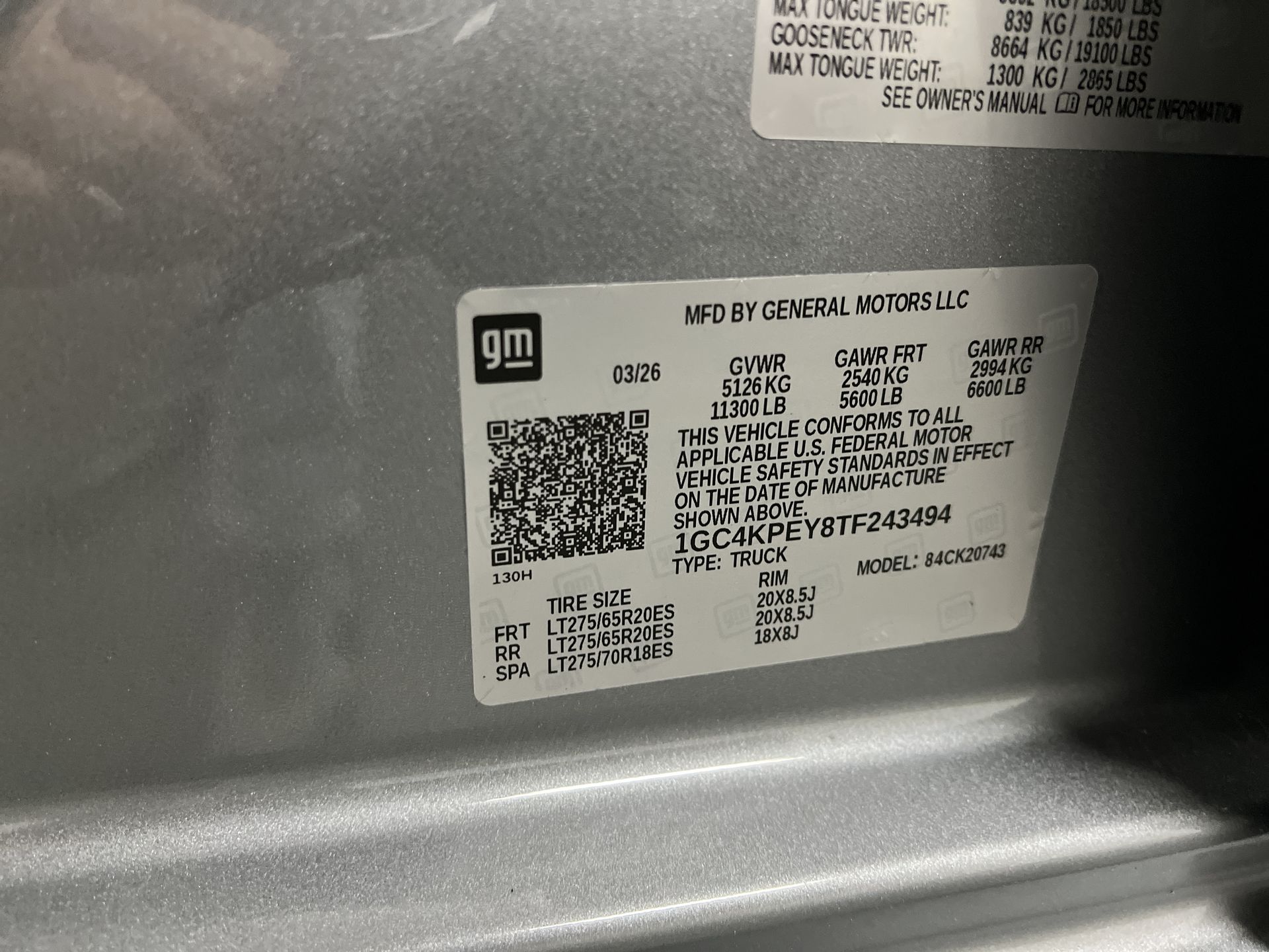 2026 Chevrolet Silverado 2500 HD LTZ