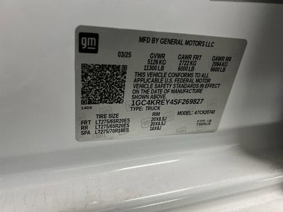 2025 Chevrolet Silverado 2500 HD High Country