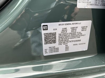 2026 Chevrolet Silverado 2500 HD ZR2