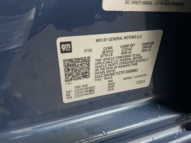 2026 Chevrolet Silverado 2500 HD LT