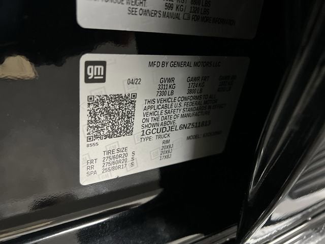 2022 Chevrolet Silverado 1500 High Country