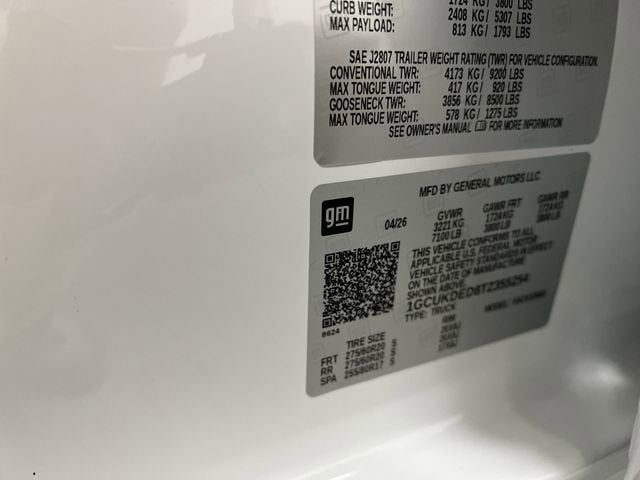 2026 Chevrolet Silverado 1500 LT