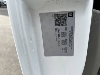 2020 GMC Savana Cutaway 3500 Work Van