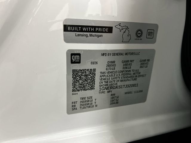 2026 Chevrolet Traverse LT