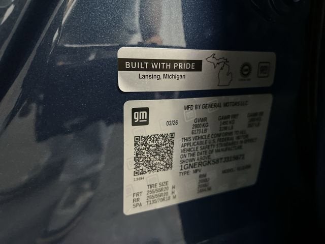 2026 Chevrolet Traverse LT