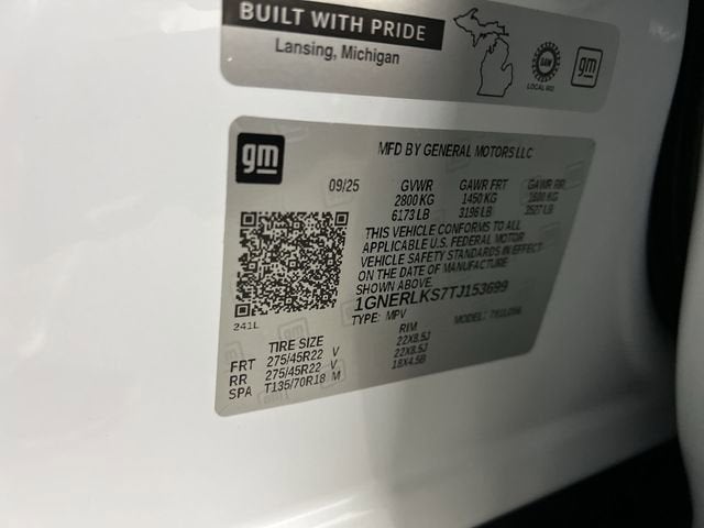 2026 Chevrolet Traverse RS