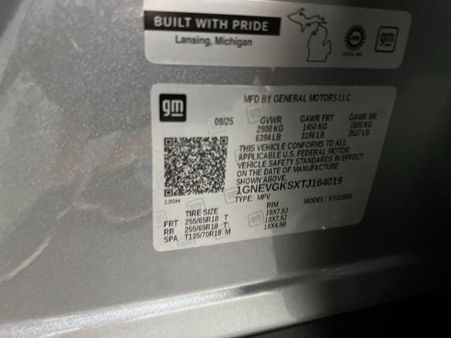 2026 Chevrolet Traverse LT