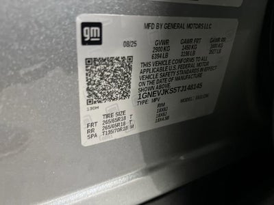 2026 Chevrolet Traverse Z71