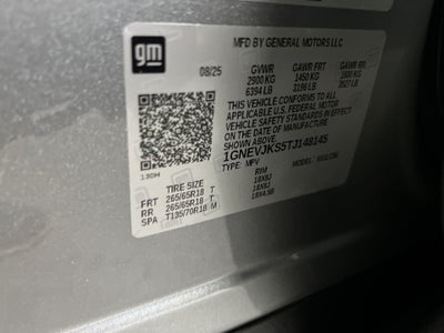 2026 Chevrolet Traverse Z71