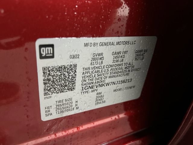 2022 Chevrolet Traverse High Country