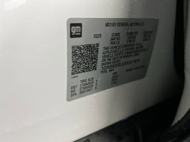 2025 Chevrolet Tahoe Premier