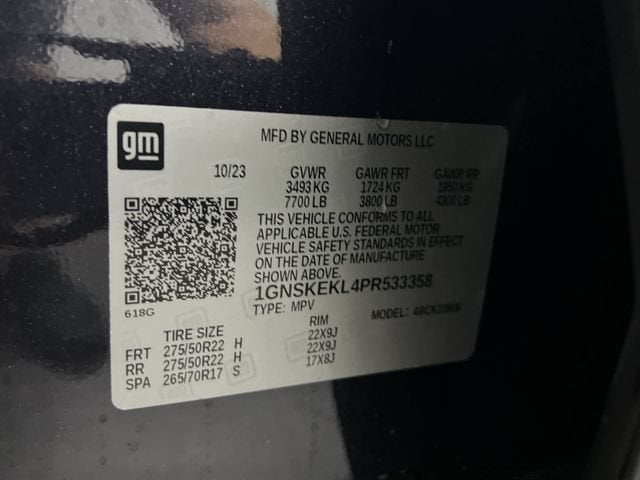 2023 Chevrolet Suburban RST
