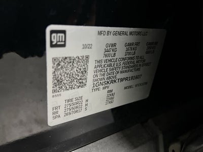 2023 Chevrolet Tahoe RST