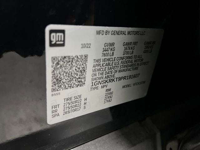 2023 Chevrolet Tahoe RST