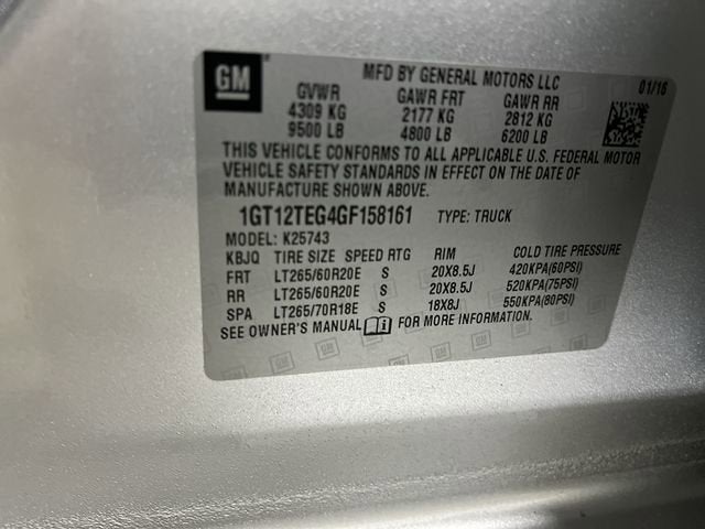 2016 GMC Sierra 2500 HD SLT