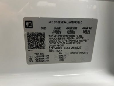 2025 GMC Sierra 2500 HD AT4