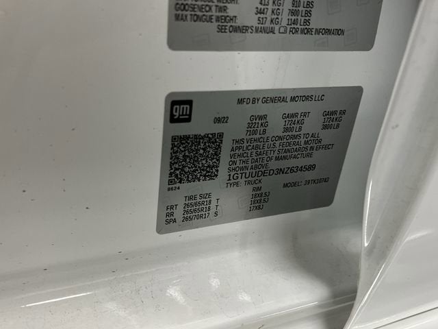 2022 GMC Sierra 1500 SLT