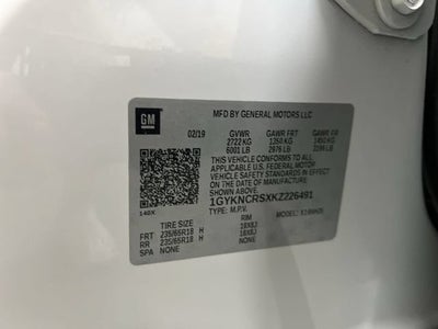 2019 Cadillac XT5 Luxury FWD