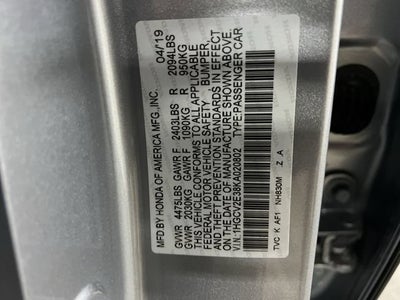 2019 Honda Accord Sport 2.0T