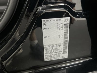 2025 Nissan Altima SV