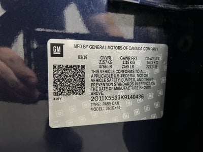 2019 Chevrolet Impala LS