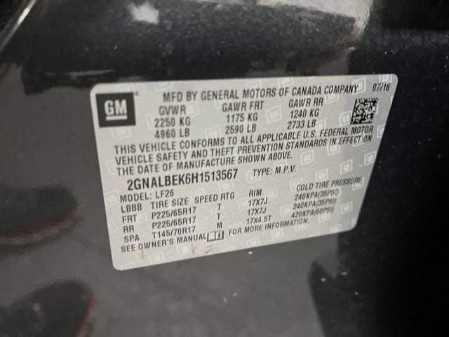 2017 Chevrolet Equinox LS