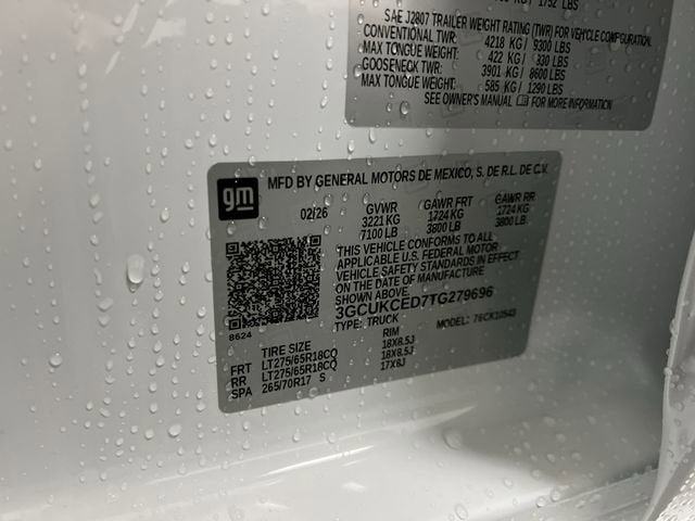 2026 Chevrolet Silverado 1500 Custom Trail Boss