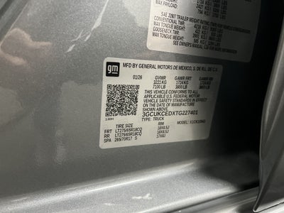 2026 Chevrolet Silverado 1500 Custom Trail Boss