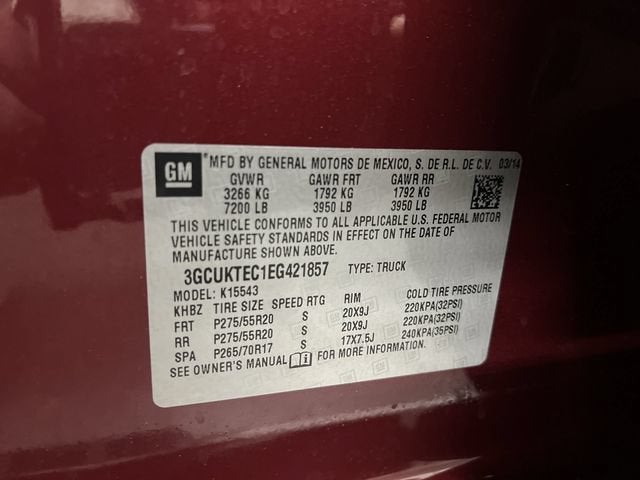 2014 Chevrolet Silverado 1500 High Country