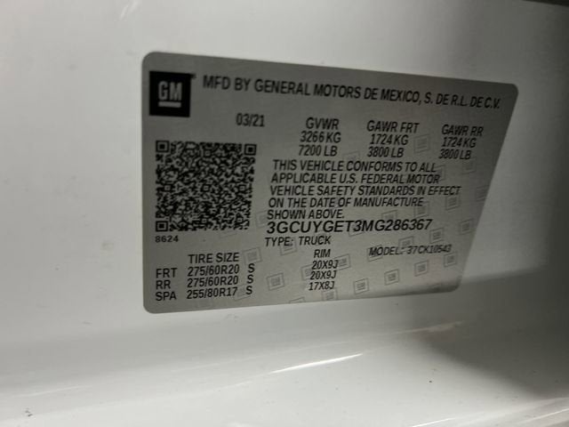 2021 Chevrolet Silverado 1500 LTZ