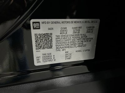 2026 Chevrolet Equinox LT