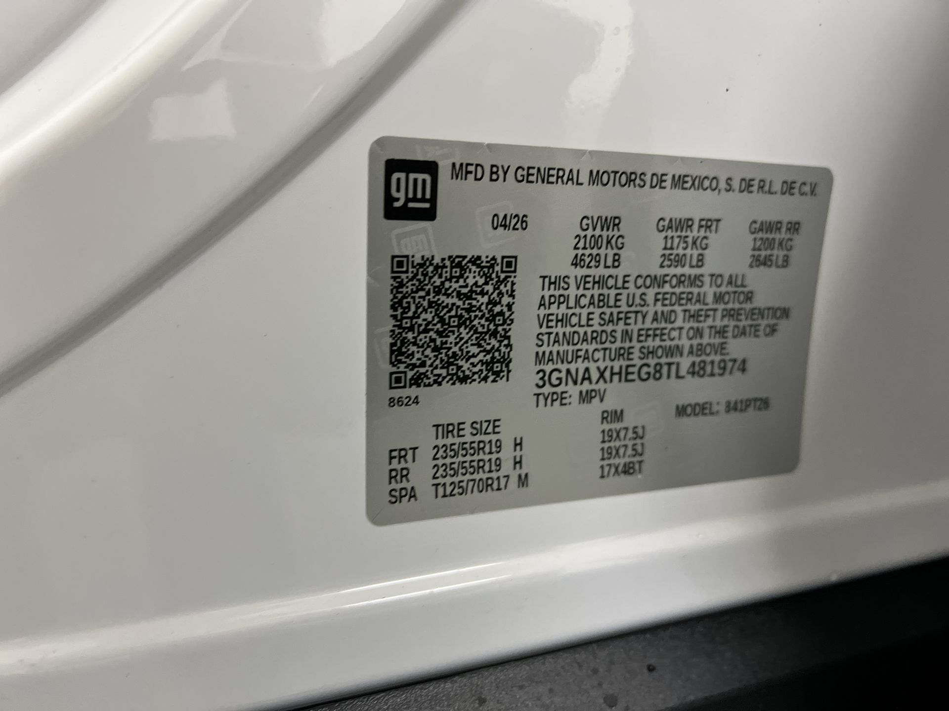 2026 Chevrolet Equinox LT
